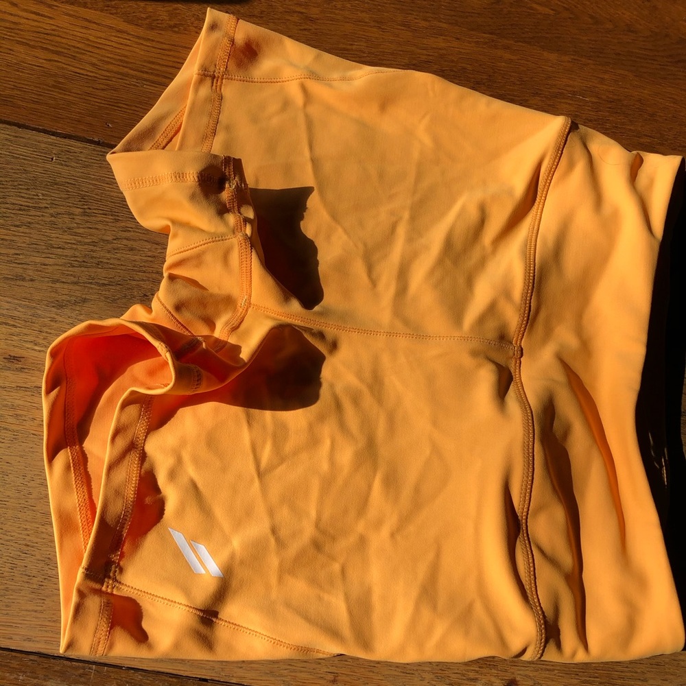 DO YOU EVEN excel short in sherbet orange